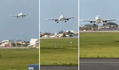avion, Brasil, aterrizaje de avion en Brasil