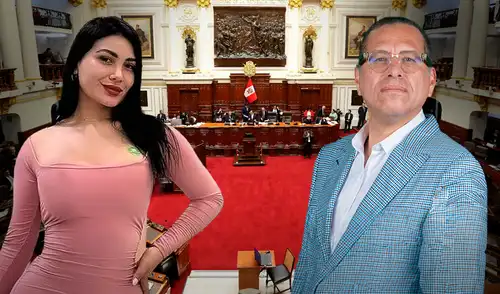 Karen Paniagua postulará al Parlamento con Avanza País. Foto: composición LR Karen Paniagua postulará al Parlamento con Avanza País.