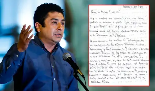 Guillermo Bermejo se pronuncia desde prisión a través de una carta.