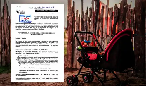 Unas 260 niñas convivientes se convierten en madres cada año. Foto: LR