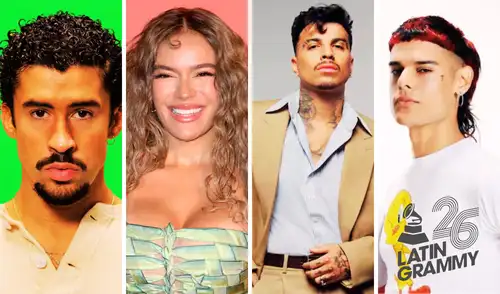 Bad Bunny es el artista con más nominaciones en los Latin Grammys 2025. Foto / Composición: LR