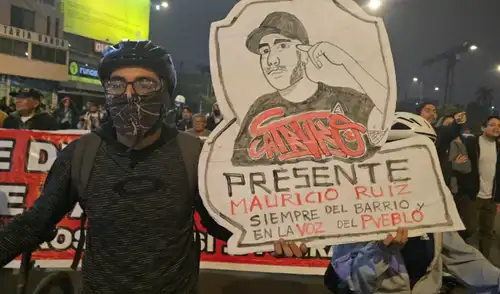 Marcha de la Generación Z.