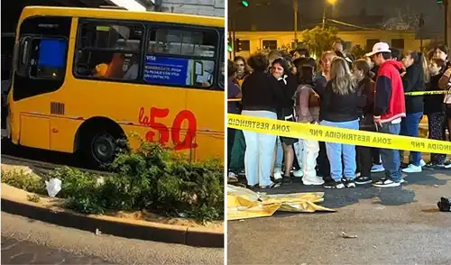 Bus arrolla a adulto mayor en Barrios Altos.