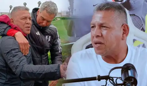 El 'Puma' Carranza y 'Chemo' del Solar levantaron varios títulos con Universitario. Foto: composición LR/Universitario/Entre Ceja y Ceja 'Puma' Carranza revela la historia detrás de reconciliación con 'Chemo' del Solar