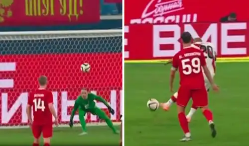 Álex Valera ingresó en el segundo tiempo del Perú vs Rusia