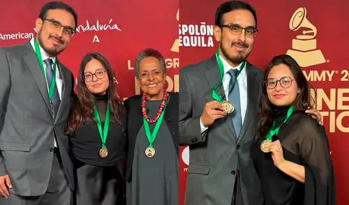 Artistas Susana Baca, Daniela y Miguel Tomas ya están en Las Vegas para celebrar su nominación