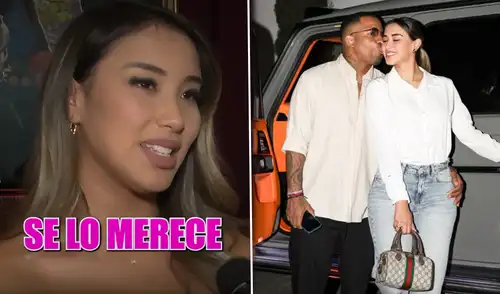 Xiomy Kanashiro y Jefferson Farfán