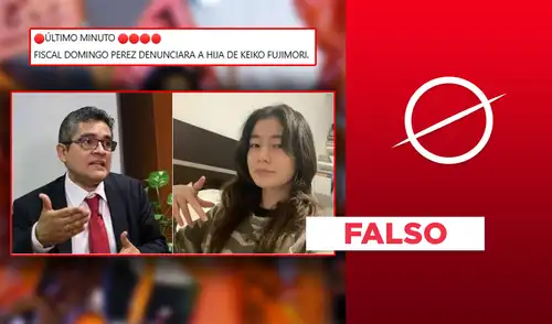 Fiscal Domingo Pérez denunciará a Kiara Fujimori