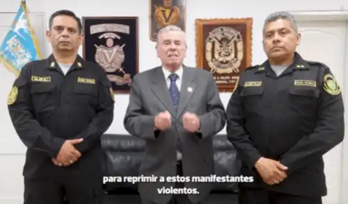 Fernando Rospigliosi lanza amenaza a manifestantes de la generación Z