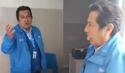 Un trabajador de EsSalud se burló de una adulta mayor luego de que ella le reclamara por la atención que venían brindando a los pacientes de tercera edad. Adulta mayor expone a trabajador de EsSalud que se burló de ella