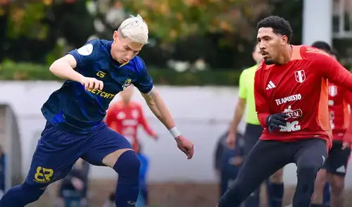 La selección peruana se prepara para enfrentarse a Chile la próxima semana. Foto: Twitter Perú fue goleado 5 a 1 por FC Sochi en partido de práctica previo al duelo ante Chile
