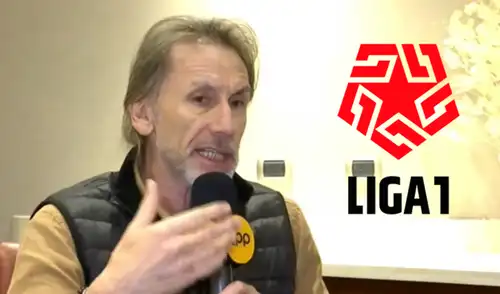 Ricardo Gareca dirigió en el fútbol peruano en el 2007-2008. Foto: composición LR/captura de RPP Noticias Ricardo Gareca no le cierra las puertas a dirigir en la Liga 1 si un club lo llama para el 2026