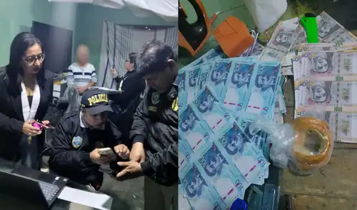 Detienen a criminales que falsificaban dinero en SJL. Foto: composición LR Detienen a criminales que falsificaban dinero en SJL. Foto: composición LR