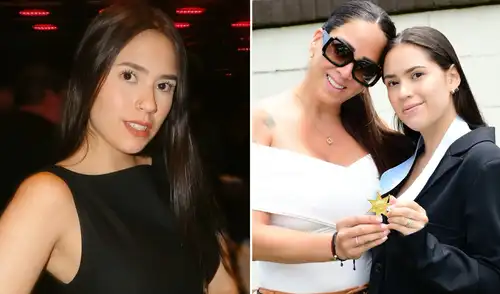 Melissa Klug y su hija Gianella