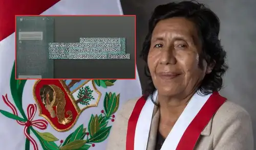 Lucinda Vásquez vuelve a estar en el ojo de la tormenta por presuntos actos de corrupción