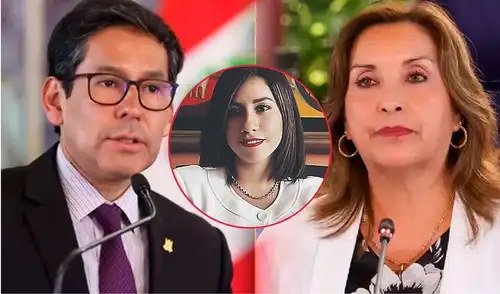 Leslie Shica coordinaba con Demartini en favor de Boluarte, según correos filtrados | Composición: LR. Leslie Shica coordinaba con Demartini en favor de Boluarte, según correos filtrados