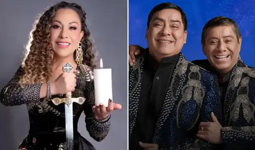 La canción, que une cumbia y folclore andino, fue lanzada durante la celebración de los 25 años de la orquesta de cumbia el 20 de septiembre en Plaza Norte. Foto: difusión. Los Hermanos Yaipén sorprenden al incursionar en el folclore junto a Amaranta con ‘Dime tú’, tema que se viraliza en YouTube