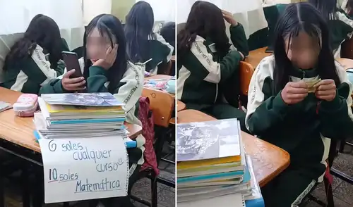 Clip de TikTok causa sensación en redes sociales. Estudiante se viralizó en TikTok al alquilar sus cuadernos a compañeros de clase