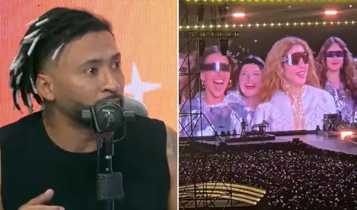 Influencers tuvieron acceso exclusivo a salón VIP en concierto de Shakira. Tiktoker Zumba revela trato preferencial a influencers en concierto de Shakira