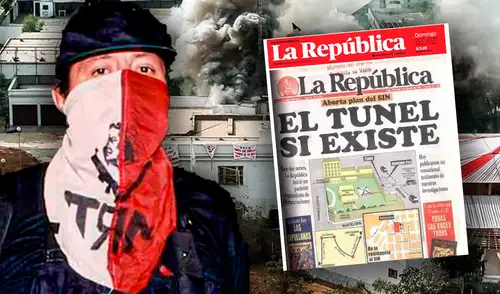 "El túnel sí existe", la historia verdadera detrás de la portada de La República. Foto: composición LR EL TÚNEL chavín de huantar la republica