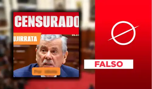 Es falso que el Congreso censuró a Fernando Rospigliosi: no hubo firmas suficientes para la admisión a debate de la moción Es falso que el Congreso censuró a Fernando Rospigliosi: no hubo firmas suficientes para la admisión a debate de la moción