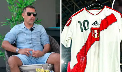 'Chorri' Palacios propuso guardar la '10' de la selección peruana. Foto: composición LR/captura de La Parrilla del Loco/Fanáticos del fúbtol 'Chorri' Palacios no quiere que Piero Quispe, Sergio Peña y Jairo Concha usen la '10' de la selección peruana