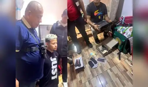 Alias Gringo cayó con una ametralladora UZI y una pistola. Alias Gringo cayó con una ametralladora UZI y una pistola.