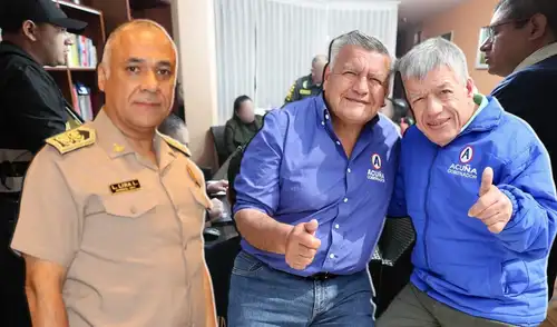 Óscar Acuña debía ser detenido por supuestos favorecimientos a Frigoinca. Foto: composición LR. Óscar Acuña debía ser detenido por supuestos favorecimientos a Frigoinca. Foto: composición LR.