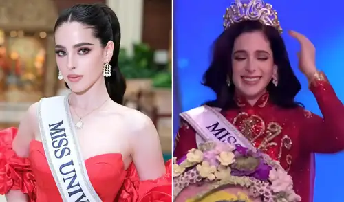 Fátima Bosch Fernández es la ganadora del Miss Univeros 2025. Foto: composición LR/difusión Miss Univeros 2025
