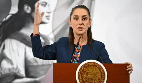 Ya quedó atrás aquella cosa que decían 'calladita te ves mas bonita', dijo Claudia Sheinbaum. Ya quedó atrás aquella cosa que decían 'calladita te ves mas bonita', dijo Claudia Sheinbaum. Foto: AFP