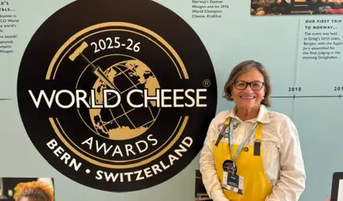 Fanny Ludeña es ingeniera en Industrias Alimentarias y participó como jueza en los World Cheese Awards 2025. Fanny Ludeña es ingeniera en Industrias Alimentarias y participó como jueza en los World Cheese Awards 2025.