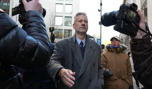 Gill fue detenido en 2021 en el aeropuerto de Mánchester cuando se dirigía a Rusia. Gill fue detenido en 2021 en el aeropuerto de Mánchester cuando se dirigía a Rusia. Foto: AFP