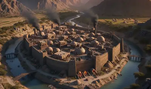 En Semiyarka, Kazajistán, se ha descubierto una metrópolis de la Edad de Bronce. En Semiyarka, Kazajistán, se ha descubierto una metrópolis de la Edad de Bronce.