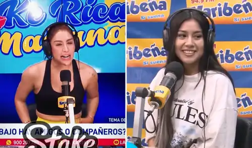 Leysi Suárez confunde a Milenka Nolasco con Zully. Leysi Suárez confunde a Milenka Nolasco con Zully.