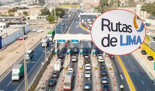 Rutas de Lima tuvo que suspender el cobro de los peajes de Villa y Punta Negra por disposición judicial | Composición: LR. Rutas de Lima tuvo que suspender el cobro de los peajes de Villa y Punta Negra por disposición judicial