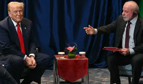 Donald Trump informó que muy pronto se reunirá con Lula da Silva. Donald Trump informó que muy pronto se reunirá con Lula da Silva.