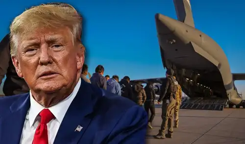 Gobierno de Trump planeaba continuar con las deportaciones aceleradas en EE. UU. Gobierno de Trump planeaba continuar con las deportaciones aceleradas en EE. UU.