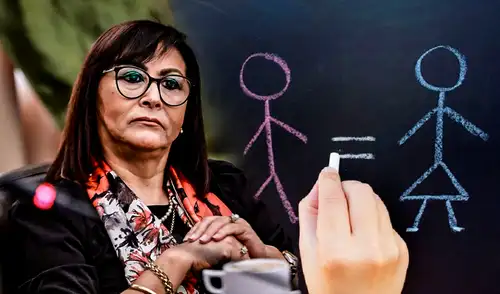 Milagros Jáuregui propuso eliminar el enfoque de género. Foto: composición LR Milagros Jáuregui enfoque de género