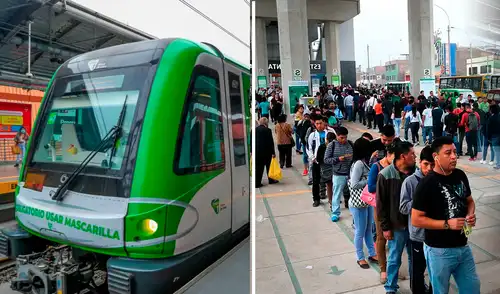 El servicio de la Línea 1 del Metro de Lima proyecta ampliar su capacidad hasta en un millón de pasajeros. El servicio de la Línea 1 del Metro de Lima proyecta ampliar su capacidad hasta en un millón de pasajeros.