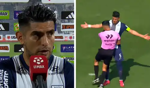 Carlos Zambrano sumó séptima expulsión en el 2025. Foto: composición LR/L1 Max Carlos Zambrano acusa un 'arbitraje inclinado' en su contra tras nueva expulsión en Alianza Lima