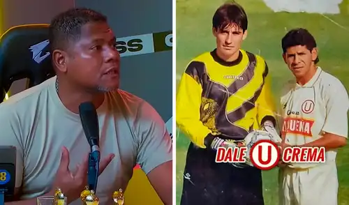 Óscar Ibáñez y 'Puma' Carranza fueron tricampeones con Universitario. Foto: composición LR/captura de El Último Aliento/Dale 'U' crema 'Chiquito' Flores explicó por qué Óscar Ibáñez y 'Puma' Carranza no tienen una buena relación