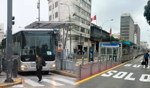 Metropolitano cierra estaciones por protestas Metropolitano cierra estaciones por protestas