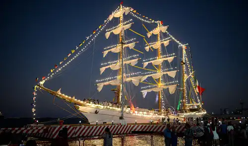 Los cadetes América Yamilet Sánchez y Adal Jair Maldonado fallecieron en el accidente. Foto: AFP