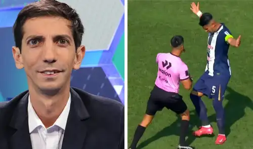 Giancarlo Granda cuestiona el arbitraje contra Zambrano: Foto: Lr/Movistar Deportes Giancarlo Granda cuestiona el arbitraje contra Zambrano