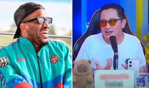 Jefferson Farfán lanzó recientemente Satélite+, su nuevo canal digital de streaming. Foto: composiciónLR/YouTube Jefferson Farfán le pide a Carlos Orozco que lo invite a La Roro Network: “Vamos a subirle las vistas”