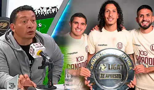 Carlos Galván fue campeón nacional con Universitario de Deportes en el 2009. Foto: composición LR/A Presión/Liga 1 Carlos Galván responde fuerte a Aldo Corzo, Williams Riveros y Matías Di Benedetto de Universitario de Deportes