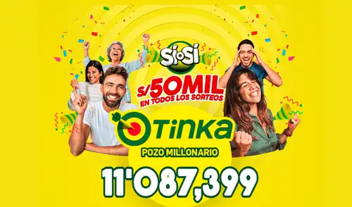 Resultados de La Tinka, hoy miércoles 26 de noviembre Resultados de La Tinka, hoy miércoles 26 de noviembre