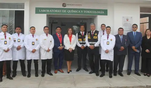 Este laboratorio fortalecerá el procesamiento de pruebas en casos de flagrancia delictiva. Fuente: Difusión.