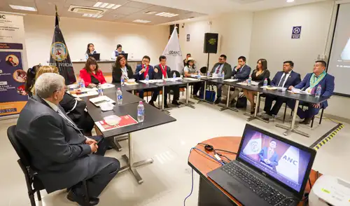 El evento, de 9:00 a 12:00, busca establecer un diálogo entre operadores de justicia y la sociedad civil. Fuente: Difusión.