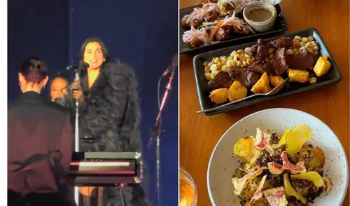 Dua Lipa destacó la gastronomía peruana mientras daba su discurso en su concierto.